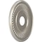 Ekena Millwork Berkshire PVC Ceiling Medallion (Canopies up to 7"), 16"OD x 3 1/2"ID x 1"P, Bright Coat Aluminum CMP16BEBAL - alternate 5